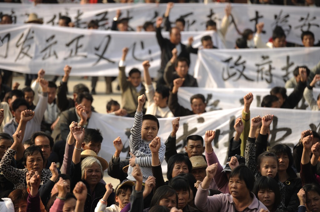 Proteste a Wukan