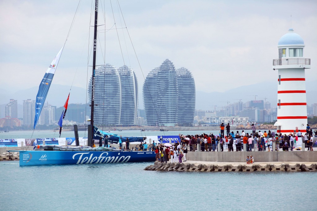 Regata nel porto di Hainan