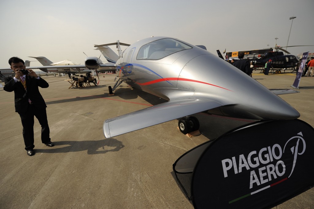 Il Piaggio Aero presentato a Shanghai