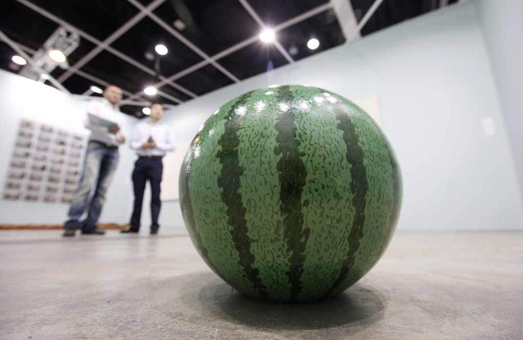 “Watermelon, 2011″ di Ai Weiwei