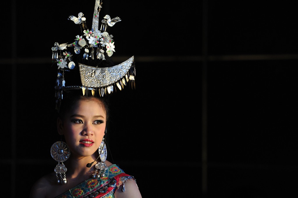 Una cantante durante “Colorful Guizhou”