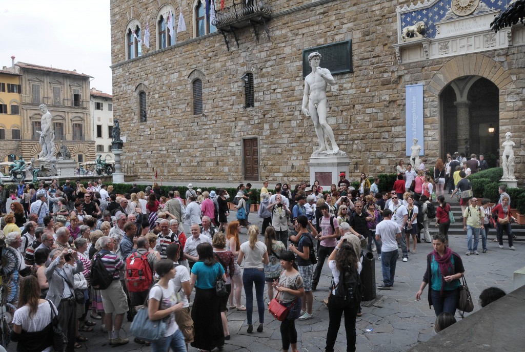 Turisti a Firenze