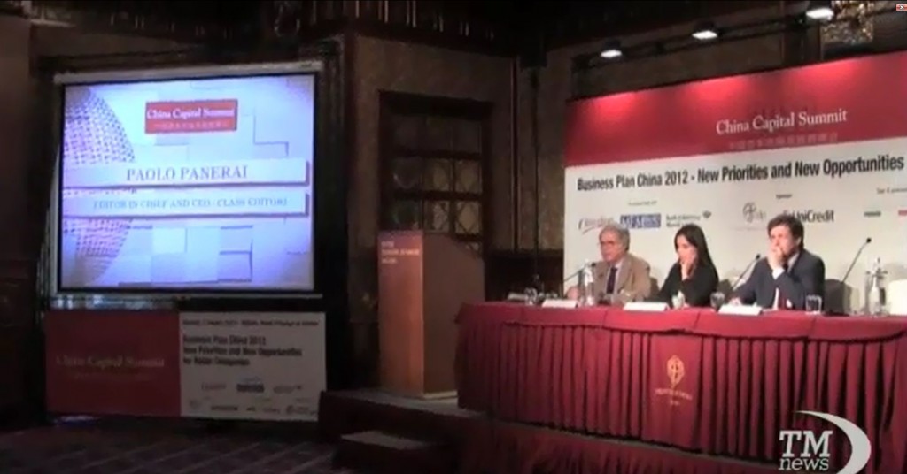 Il convegno China Capital Summit 2012