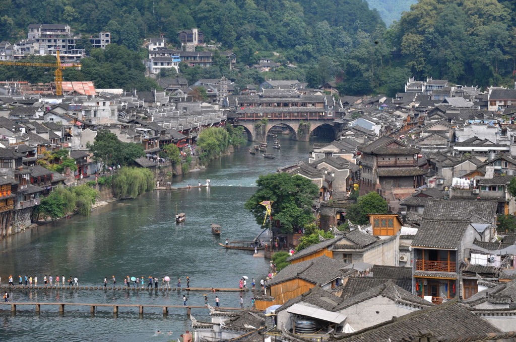 Il paesaggio di Fenghuang