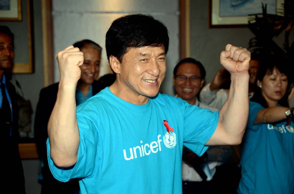 Jackie Chan, ambasciatore Unicef a Yangon, Birmania