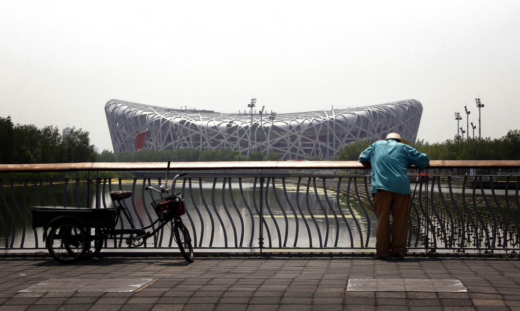 Il National Stadium di Pechino, detto anche “Nido d’uccello”