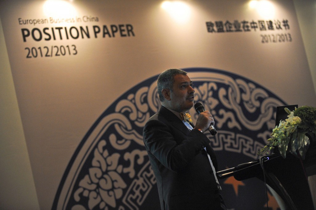 Davide Cucino, presidente della Camera di Commercio Europea in Cina