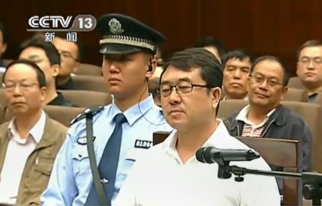 Wang Lijun a processo (CCTV-Afp)