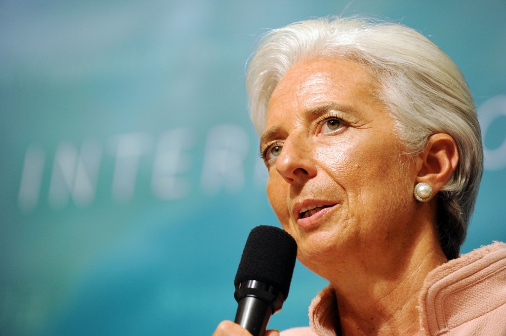Il direttore generale del Fondo monetario internazionale, Christine Lagarde